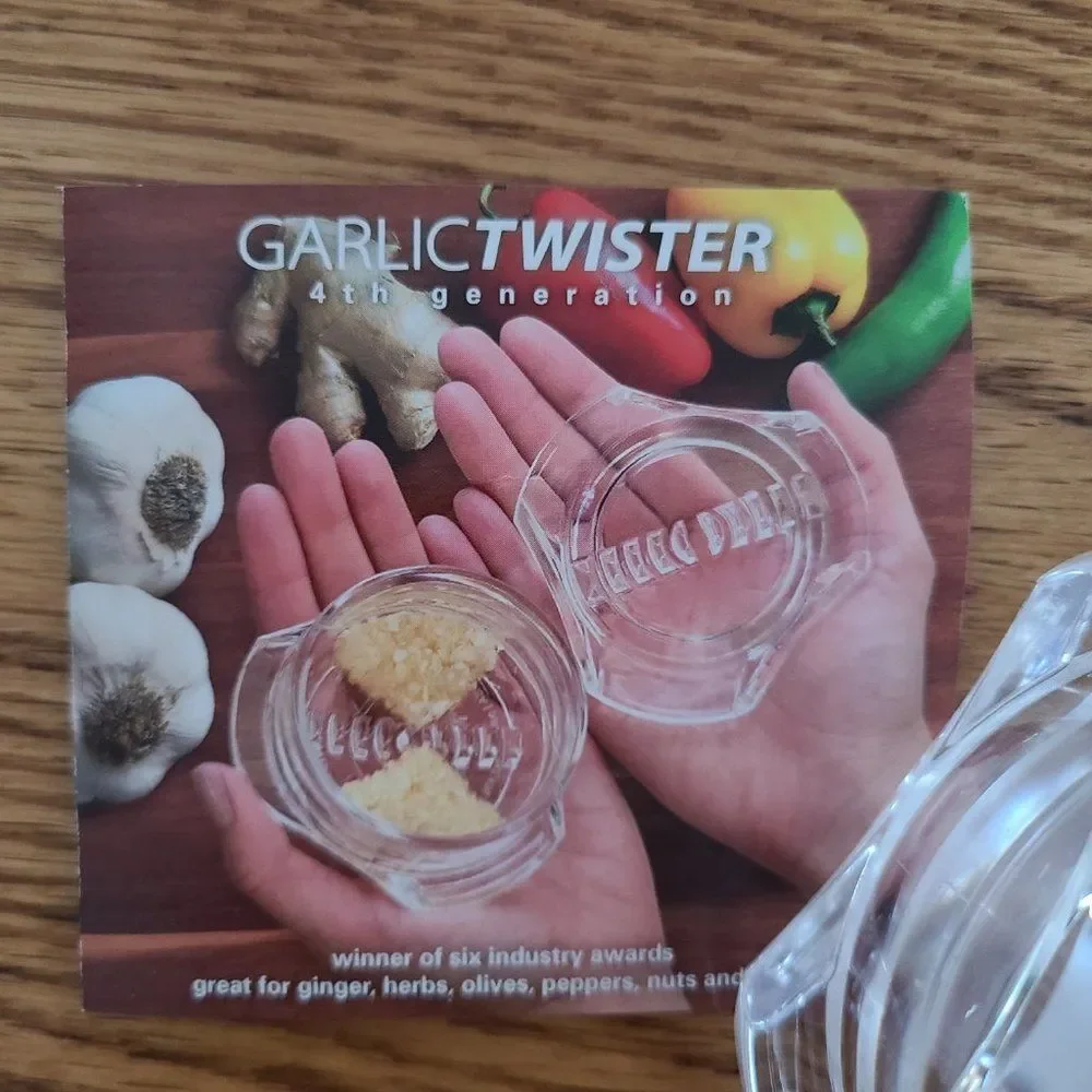 NexTrend Garlic Twister 4th Generation Mince Garlic, Ginger, Shallots, and More